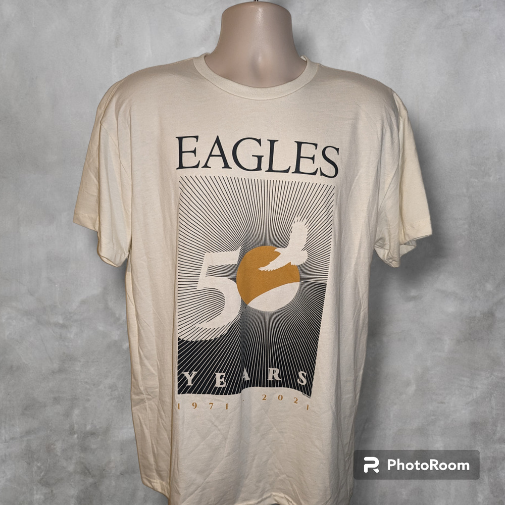 EAGLES "50 Years 1971-2021" Tour shirt - Large